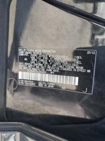 JTLZE4FE0DJ044426 - 2013 TOYOTA SCION XB Negro foto 13