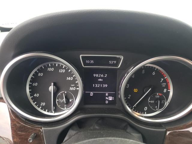 4JGDA5HB9CA036037 - 2012 MERCEDES-BENZ ML 350 4MATIC GRAY photo 9