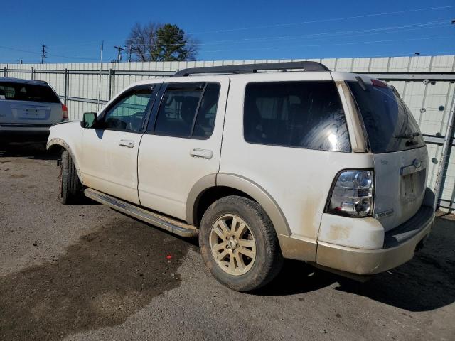 1FMEU74E59UA09917 - 2009 FORD EXPLORER EDDIE BAUER WHITE photo 2