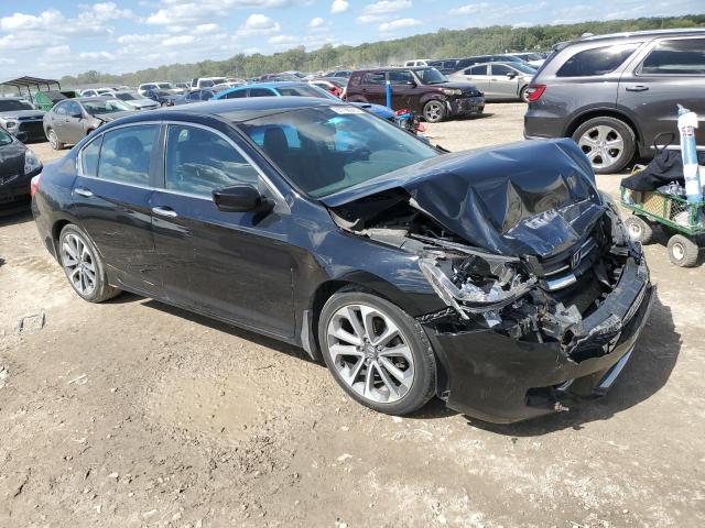 1HGCR2F57DA008681 - 2013 HONDA ACCORD SPORT 黑色 照片 4