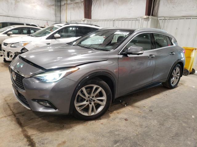 SJKCH5CP6JA003490 - 2018 INFINITI QX30 BASE PURE GRAY photo 1