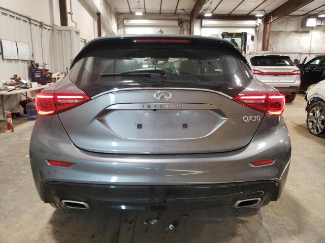 SJKCH5CP6JA003490 - 2018 INFINITI QX30 BASE PURE GRAY photo 6