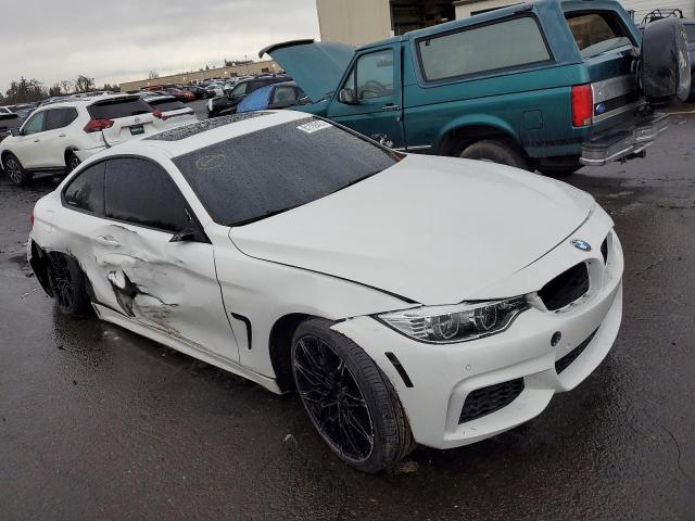 WBA3R1C59EK191040 - 2014 BMW 435 I WHITE photo 4