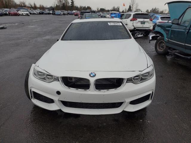 WBA3R1C59EK191040 - 2014 BMW 435 I WHITE photo 5