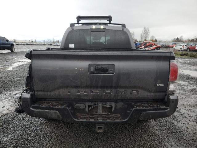 3TYCZ5AN1NT071517 - 2022 TOYOTA TACOMA DOUBLE CAB GRAY photo 6