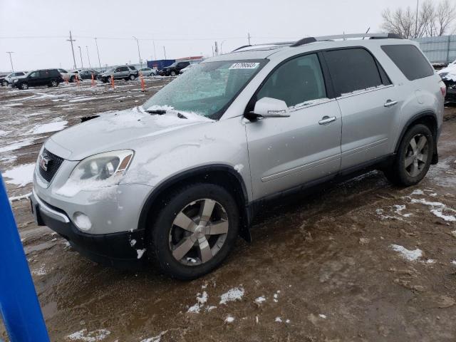 1GKKVRED9CJ313254 - 2012 GMC ACADIA SLT-1 SILVER photo 1