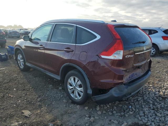 5J6RM4H70DL062629 - 2013 HONDA CR-V EXL ბურგუნდია ფოტო 2
