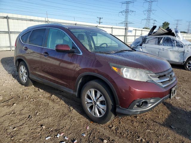 5J6RM4H70DL062629 - 2013 HONDA CR-V EXL ბურგუნდია ფოტო 4