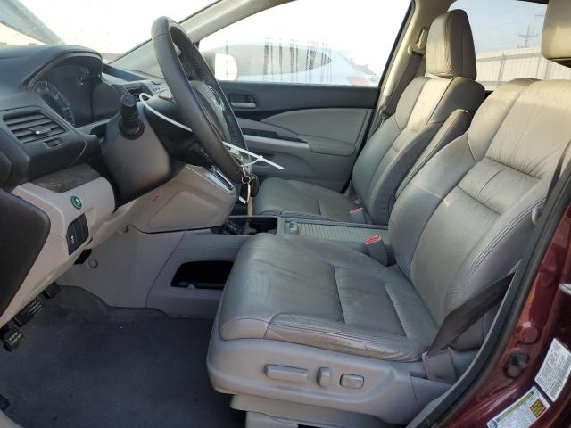 5J6RM4H70DL062629 - 2013 HONDA CR-V EXL ბურგუნდია ფოტო 7