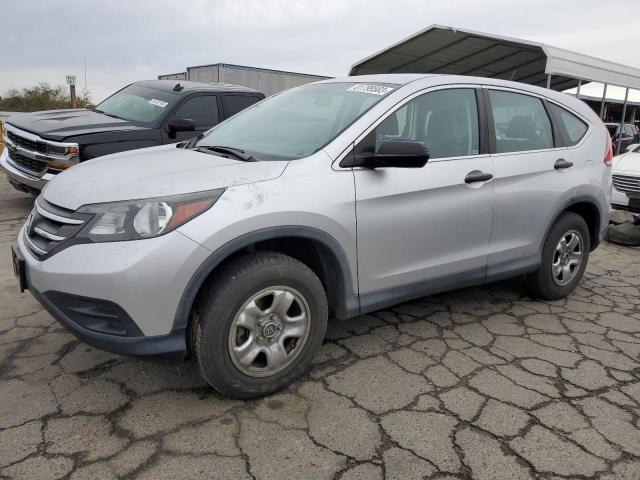 2HKRM4H30DH647329 - 2013 HONDA CR-V LX SILVER photo 1