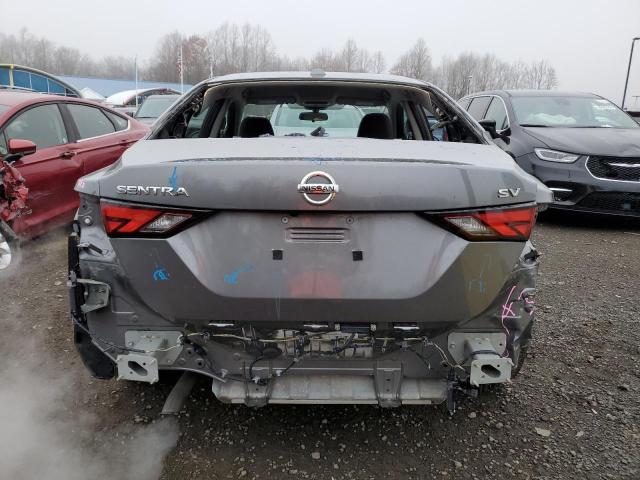 3N1AB8CV9NY236859 - 2022 NISSAN SENTRA SV GRAY photo 6