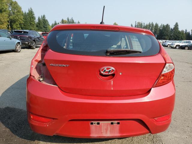 KMHCT5AE7FU203928 - 2015 HYUNDAI ACCENT GS 红色 照片 6