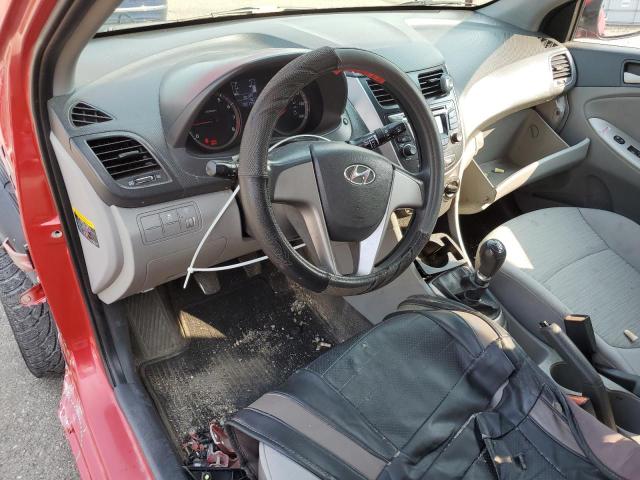 KMHCT5AE7FU203928 - 2015 HYUNDAI ACCENT GS 红色 照片 8