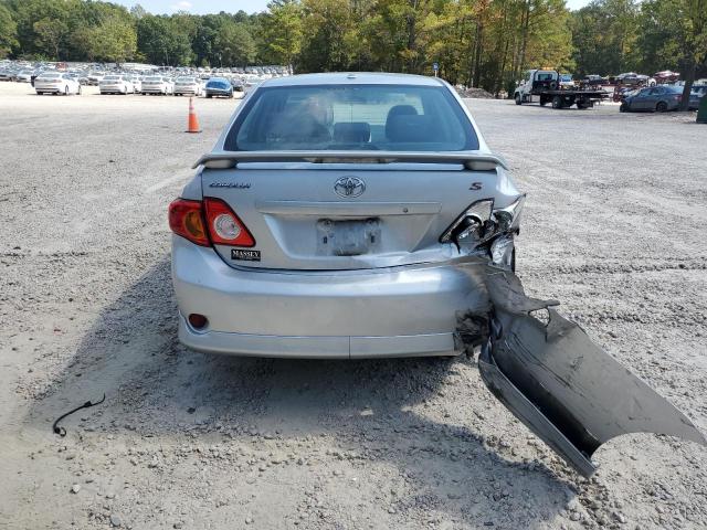 2T1BU4EE4AC455448 - 2010 TOYOTA COROLLA BASE فضي صورة 6