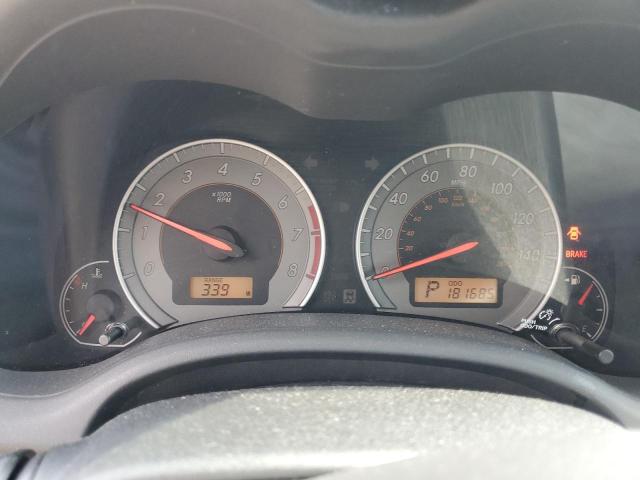 2T1BU4EE4AC455448 - 2010 TOYOTA COROLLA BASE فضي صورة 9
