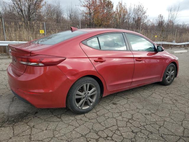 5NPD84LF1JH228286 - 2018 HYUNDAI ELANTRA SEL RED photo 3