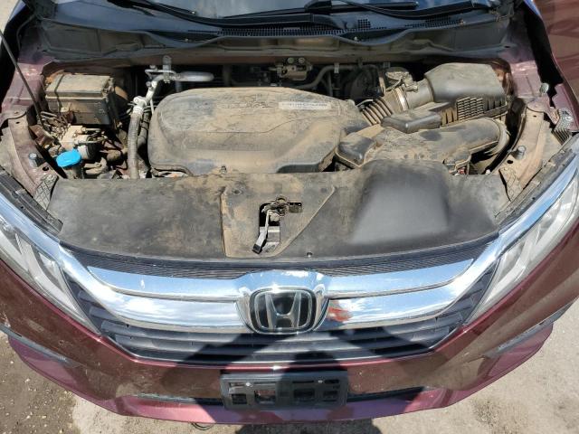 5FNRL6H70JB083399 - 2018 HONDA ODYSSEY EXL Bordo foto 12