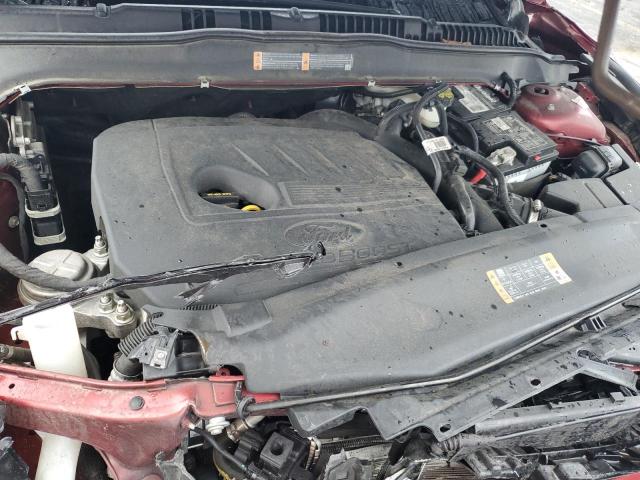 3FA6P0HD8JR148739 - 2018 FORD FUSION SE წითელი ფოტო 11