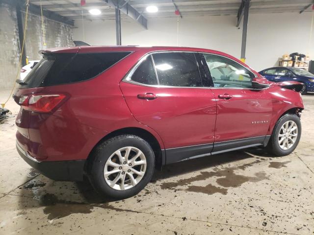 3GNAXUEV9KS546312 - 2019 CHEVROLET EQUINOX LT RED photo 3