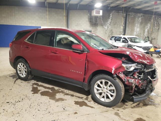 3GNAXUEV9KS546312 - 2019 CHEVROLET EQUINOX LT RED photo 4