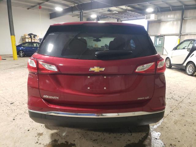 3GNAXUEV9KS546312 - 2019 CHEVROLET EQUINOX LT RED photo 6