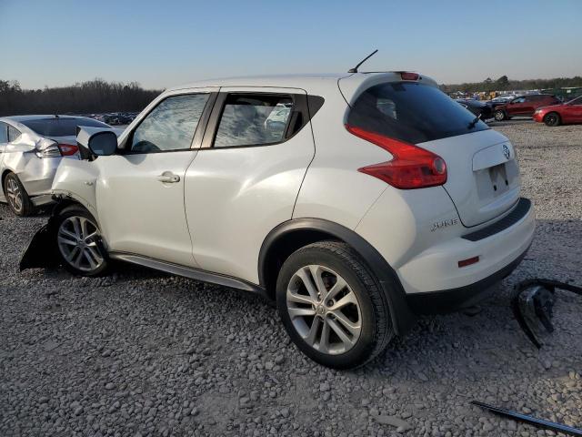 JN8AF5MR6ET357492 - 2014 NISSAN JUKE S WHITE photo 2