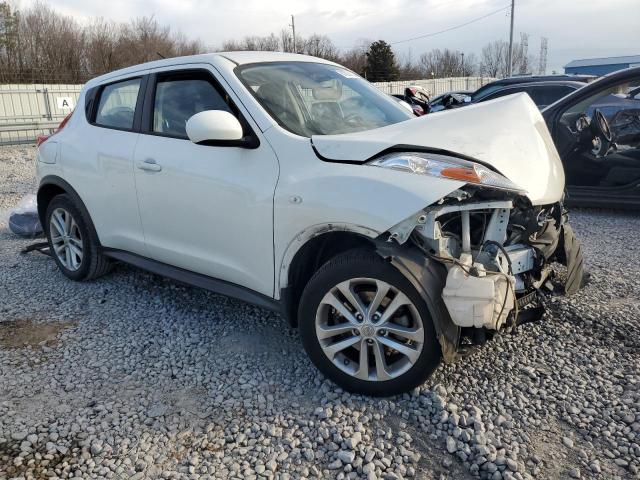 JN8AF5MR6ET357492 - 2014 NISSAN JUKE S WHITE photo 4