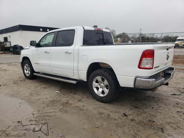 1C6SRFFT0KN586781 - 2019 RAM 1500 BIG HORN/LONE STAR WHITE photo 2