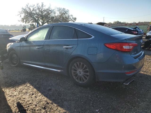 5NPE34AF4FH088506 - 2015 HYUNDAI SONATA SPORT BLUE photo 2