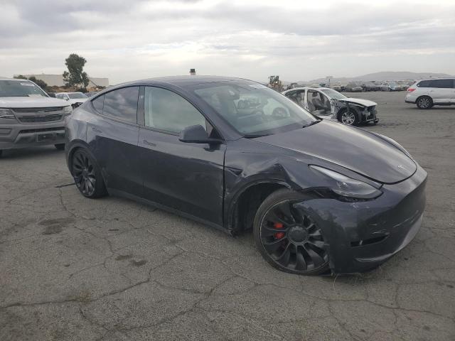 7SAYGDEF4RF027593 - 2024 TESLA MODEL Y Сұр фото 4