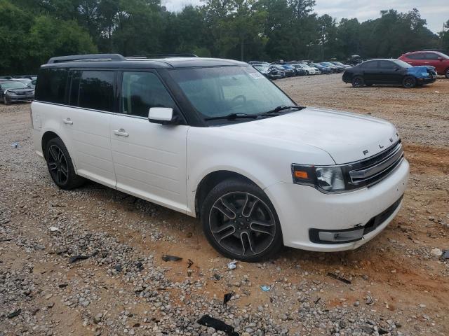 2FMGK5C89EBD36044 - 2014 FORD FLEX SEL WHITE photo 4