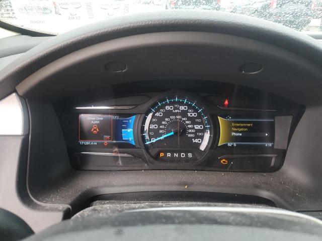 2FMGK5C89EBD36044 - 2014 FORD FLEX SEL WHITE photo 9