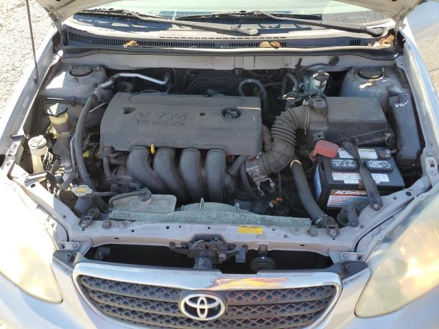 1NXBR30E55Z378788 - 2005 TOYOTA COROLLA CE Silber Foto 11
