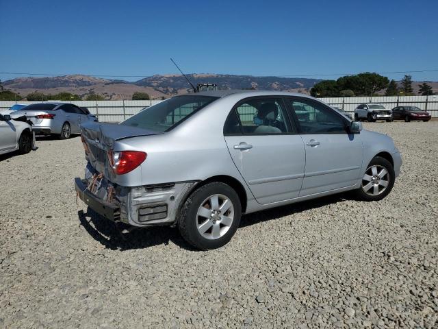 1NXBR30E55Z378788 - 2005 TOYOTA COROLLA CE Silber Foto 3