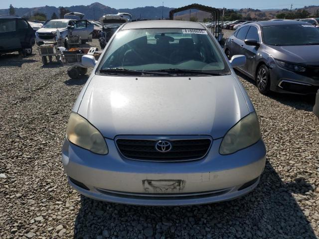 1NXBR30E55Z378788 - 2005 TOYOTA COROLLA CE Silber Foto 5