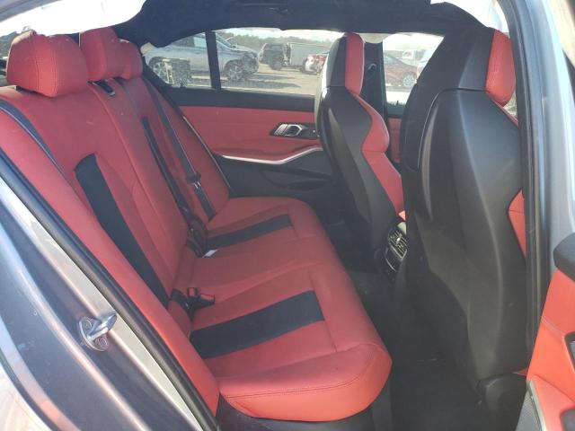 WBS43AY01PFP12519 - 2023 BMW M3 COMPETITION GRAY photo 10