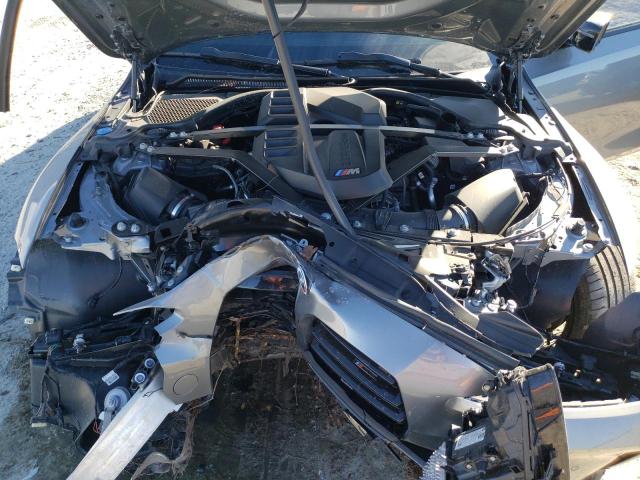 WBS43AY01PFP12519 - 2023 BMW M3 COMPETITION GRAY photo 11