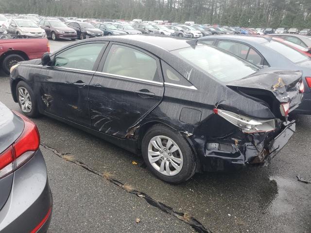 5NPEB4AC2BH004492 - 2011 HYUNDAI SONATA GLS BLACK photo 2