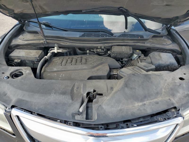5FRYD3H44EB020212 - 2014 ACURA MDX TECHNOLOGY Մոխրագույն լուսանկար 12