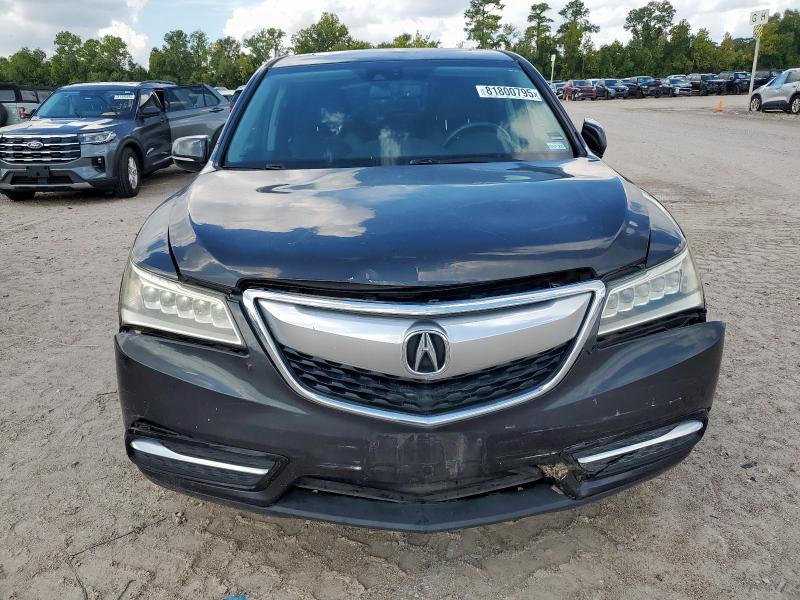 5FRYD3H44EB020212 - 2014 ACURA MDX TECHNOLOGY Մոխրագույն լուսանկար 5