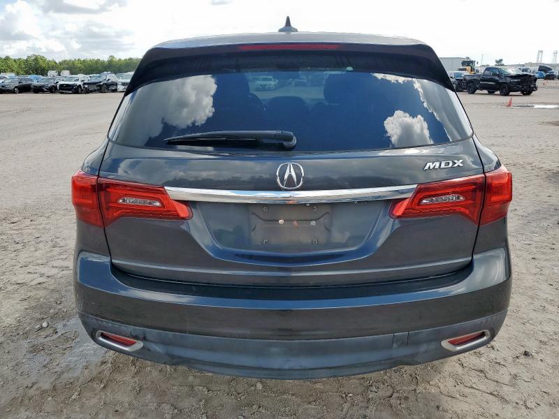 5FRYD3H44EB020212 - 2014 ACURA MDX TECHNOLOGY Մոխրագույն լուսանկար 6