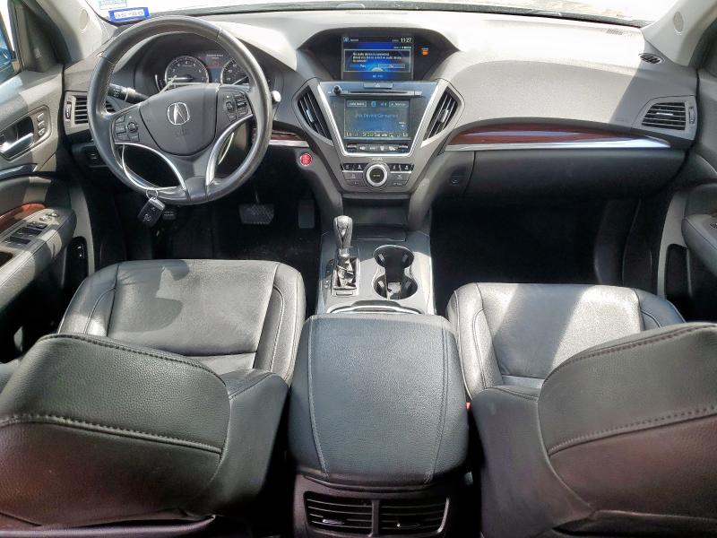 5FRYD3H44EB020212 - 2014 ACURA MDX TECHNOLOGY Մոխրագույն լուսանկար 8