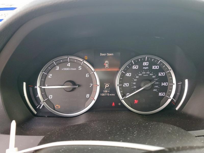 5FRYD3H44EB020212 - 2014 ACURA MDX TECHNOLOGY Մոխրագույն լուսանկար 9