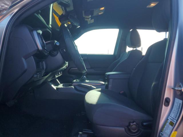 5TFAZ5CN6KX078162 - 2019 TOYOTA TACOMA DOUBLE CAB SILVER photo 7