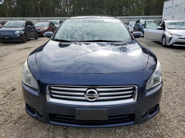 1N4AA5AP1EC443151 - 2014 NISSAN MAXIMA S BLUE photo 5