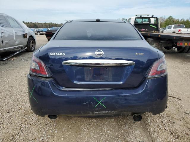 1N4AA5AP1EC443151 - 2014 NISSAN MAXIMA S BLUE photo 6