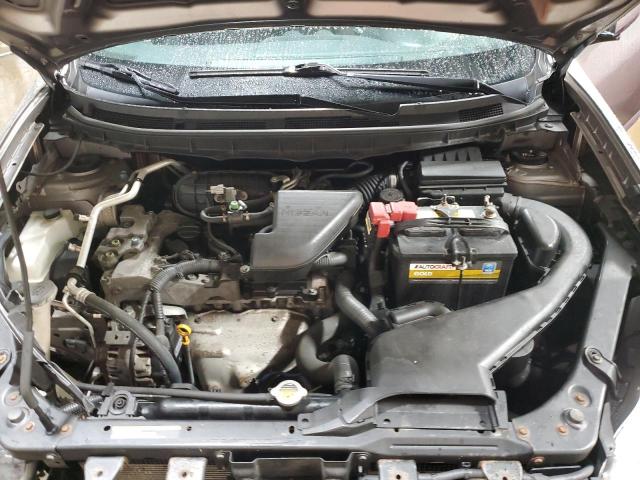 JN8AS5MV8DW600113 - 2013 NISSAN ROGUE S GRAY photo 11