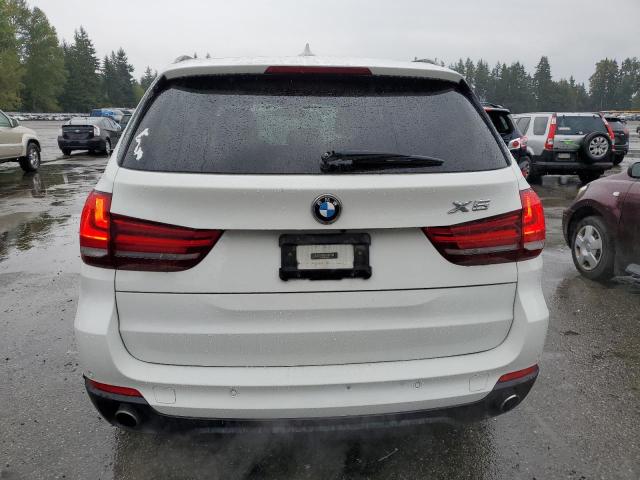 5UXKR0C56F0P00411 - 2015 BMW X5 XDRIVE35I WHITE photo 6