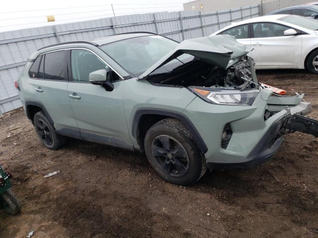 2T3P1RFV4KW045976 - 2019 TOYOTA RAV4 XLE TURQUOISE photo 4