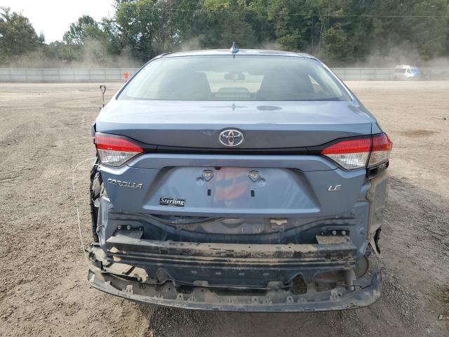 JTDEPMAE7MJ165644 - 2021 TOYOTA COROLLA LE BLUE photo 6